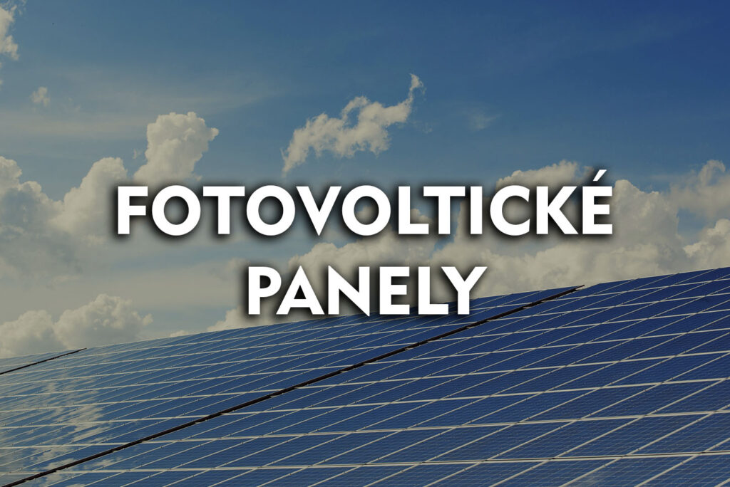 Fotovoltické panely