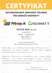CERTIFIKAT Socha Bau